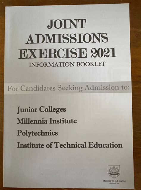 Joint Admissions Exercise (JAE) .